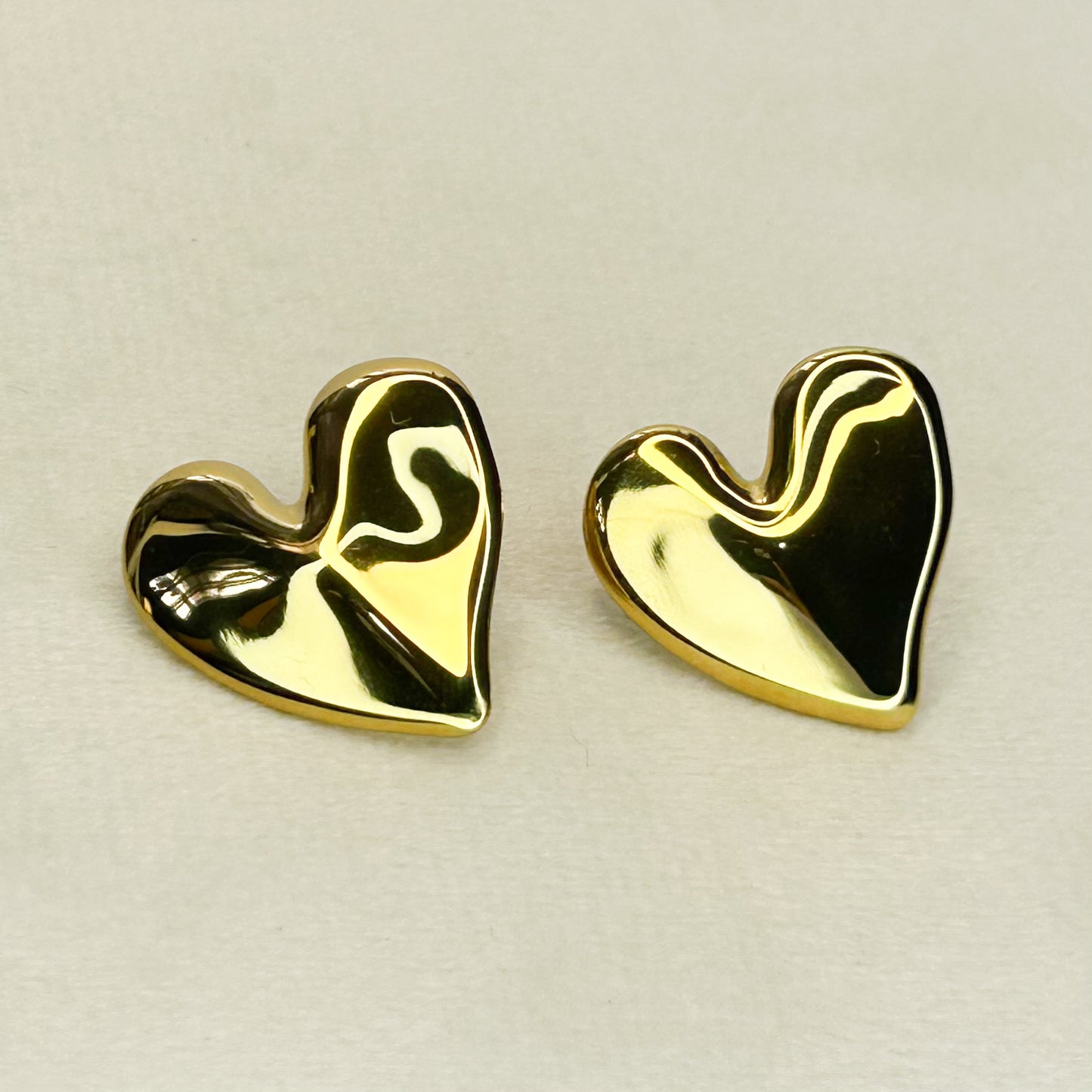 Eisley Gold Stud Earrings