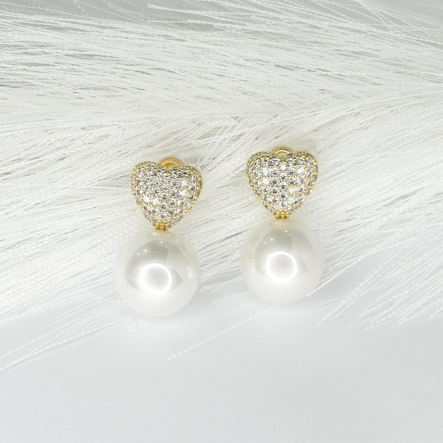 Blakley Pearl Stud Earrings