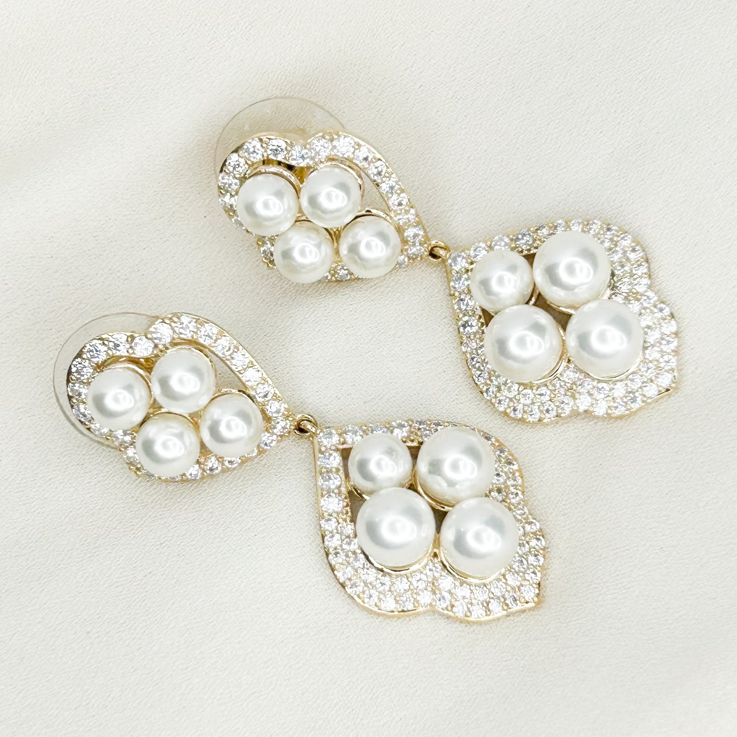 Lana Pearl Stud Earrings