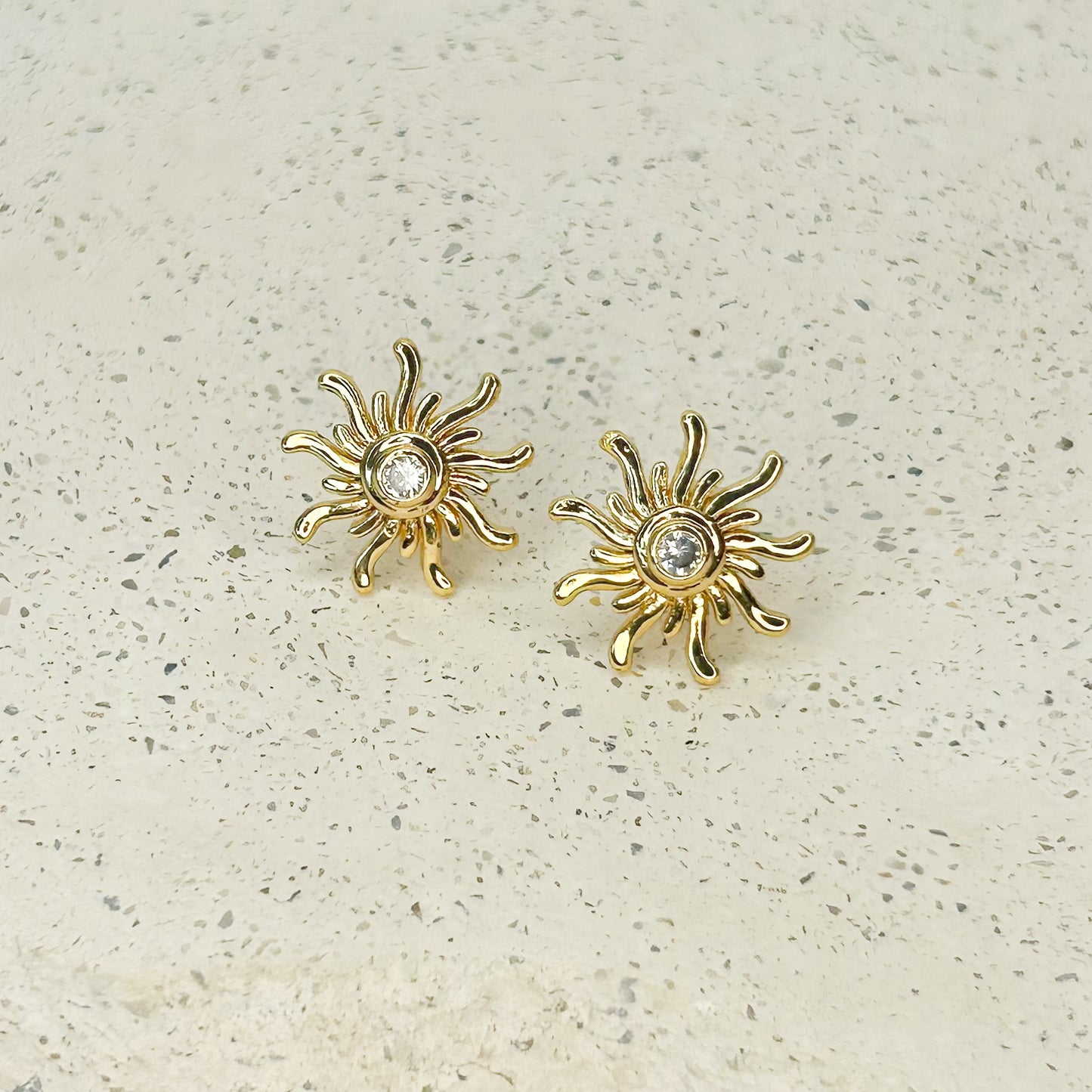 Sinclair Shiny Stud Earrings