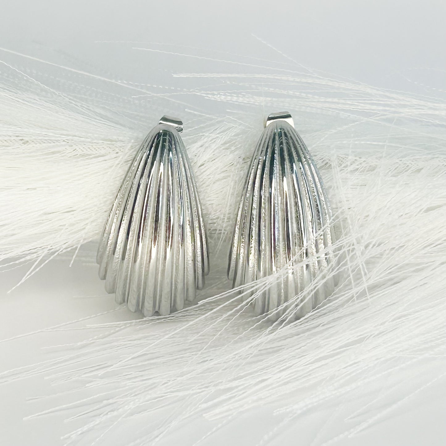 Rebecca Silver Stud Earrings