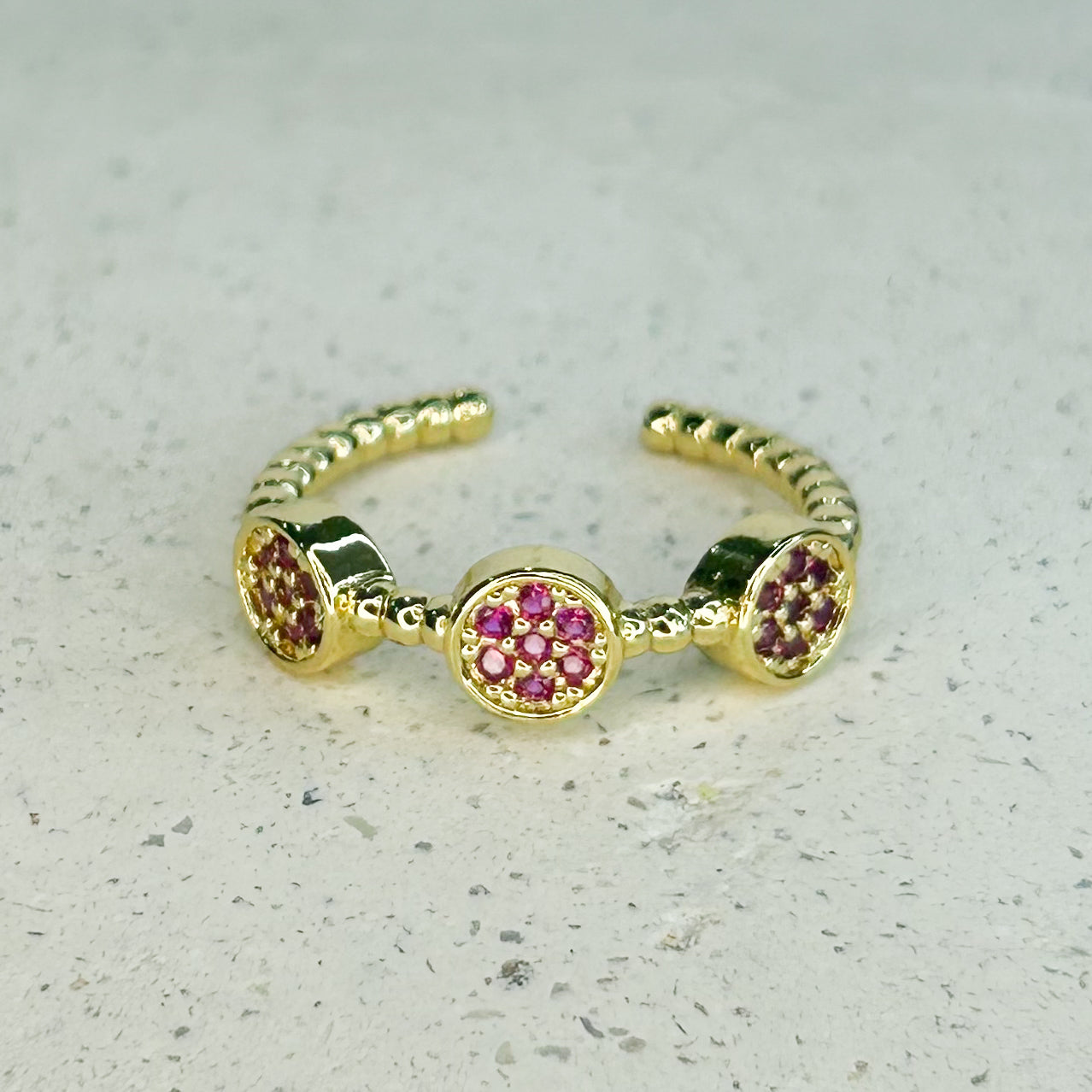 Charlotte Ring Red