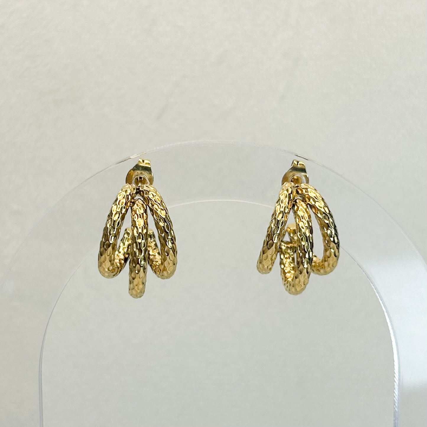 Izara Gold Stud Earrings