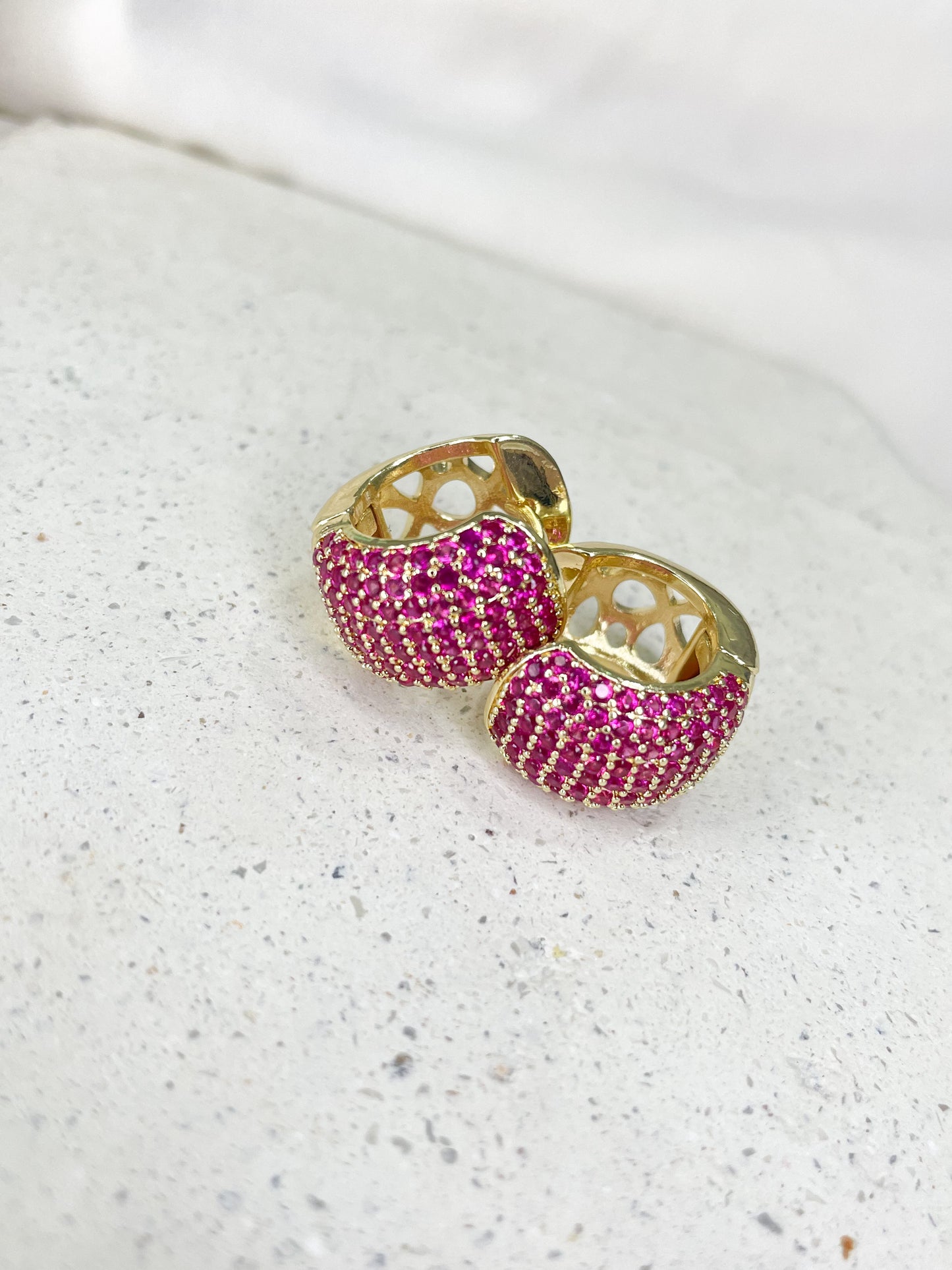 Rose Gold Stud Earrings