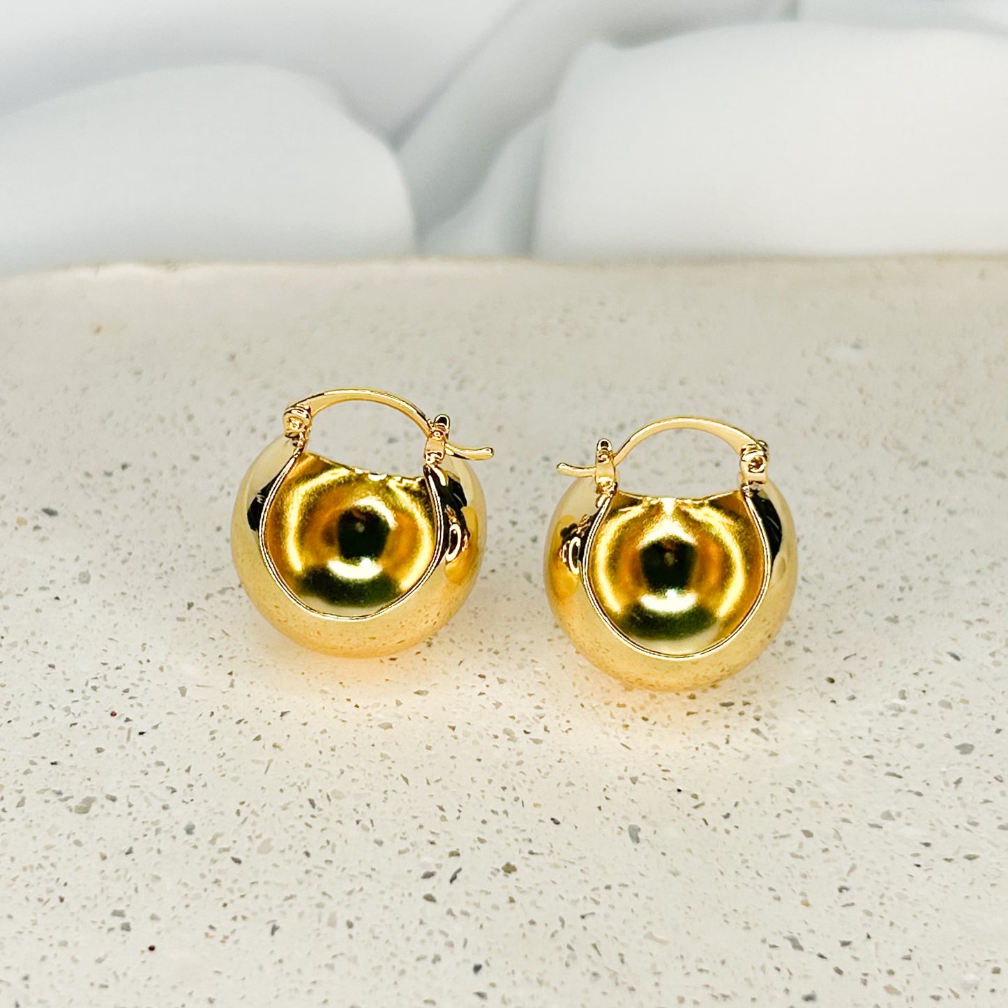 Jeni Gold Hoop Earrings