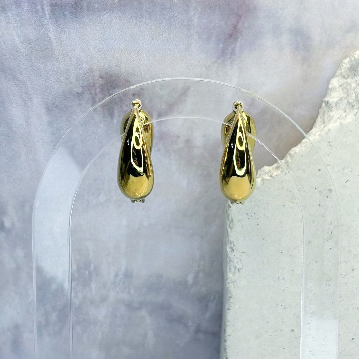 Cove Gold Hoop Earrings