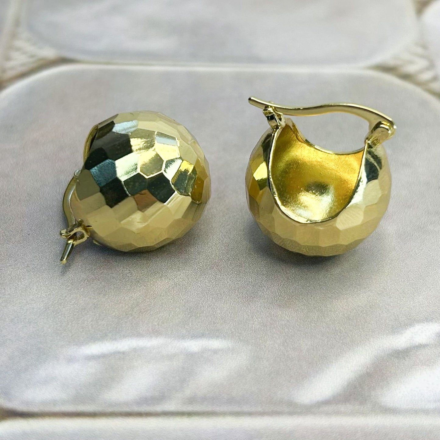 Lola Gold Huggie Earrings