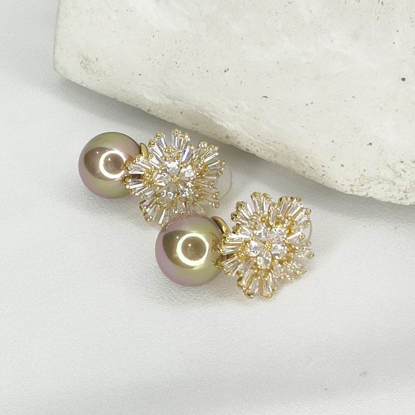 Rosalind Pearl Stud Earrings