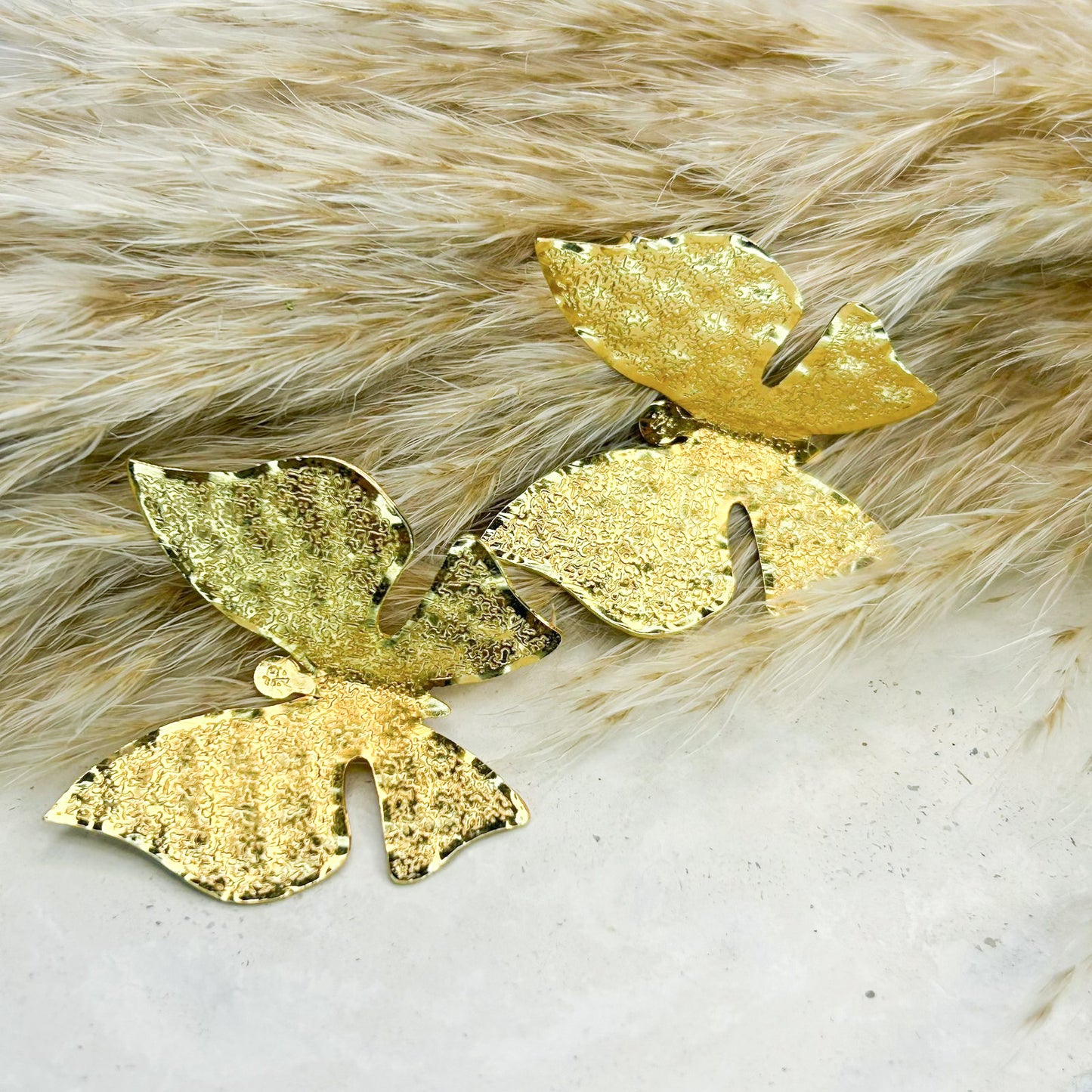 Genevieve Gold Stud Earrings