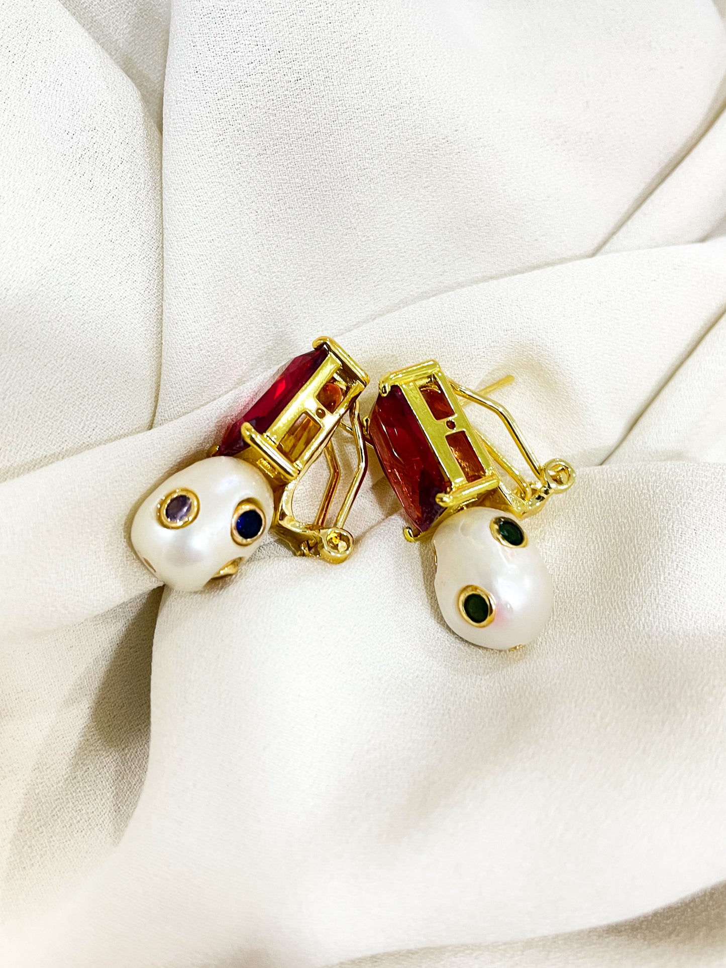 Bruno Gold Stud Earrings
