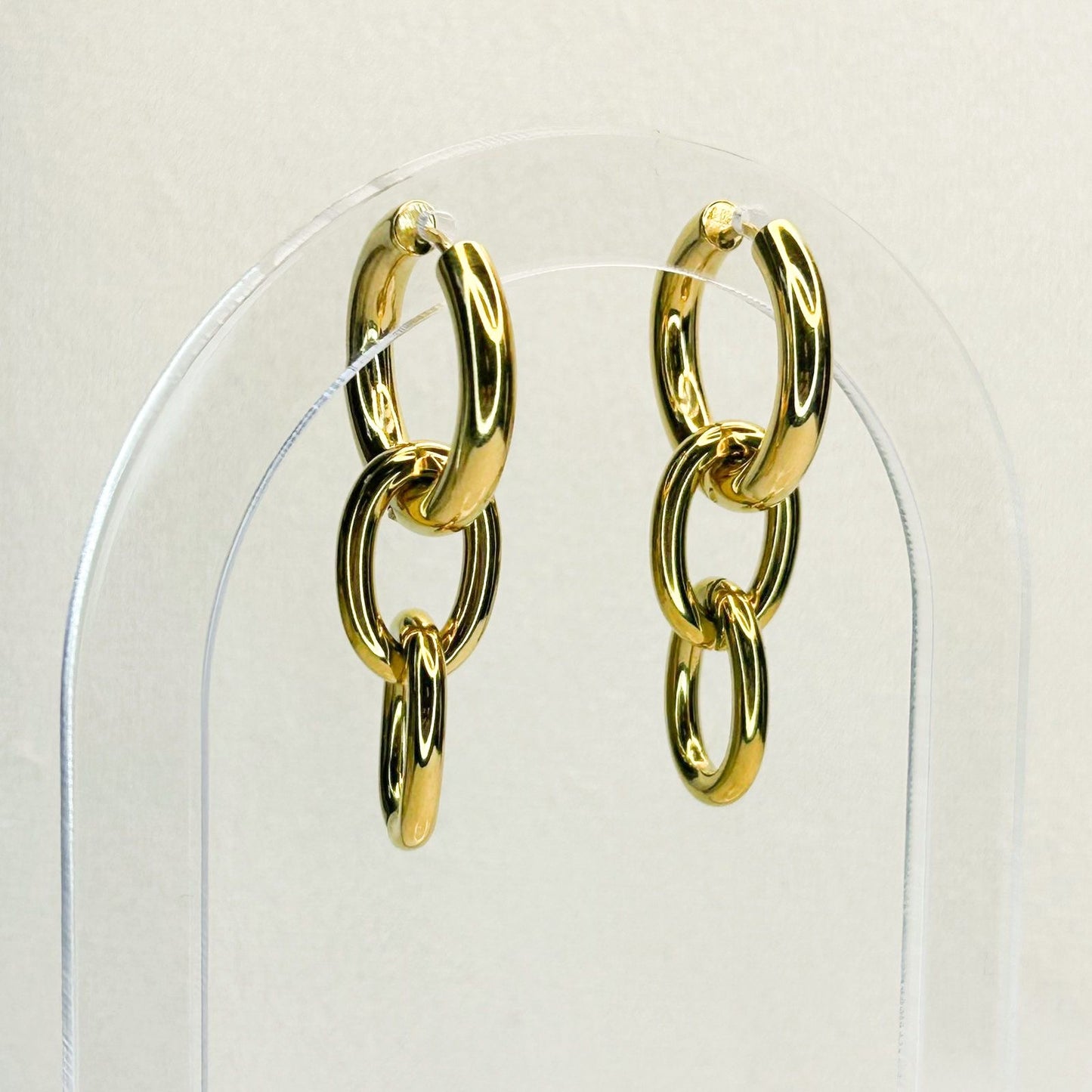Reese Gold Hoop Earrings