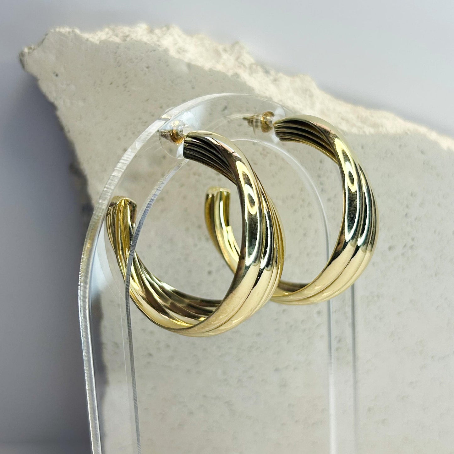 Rosie Gold Stud Earrings