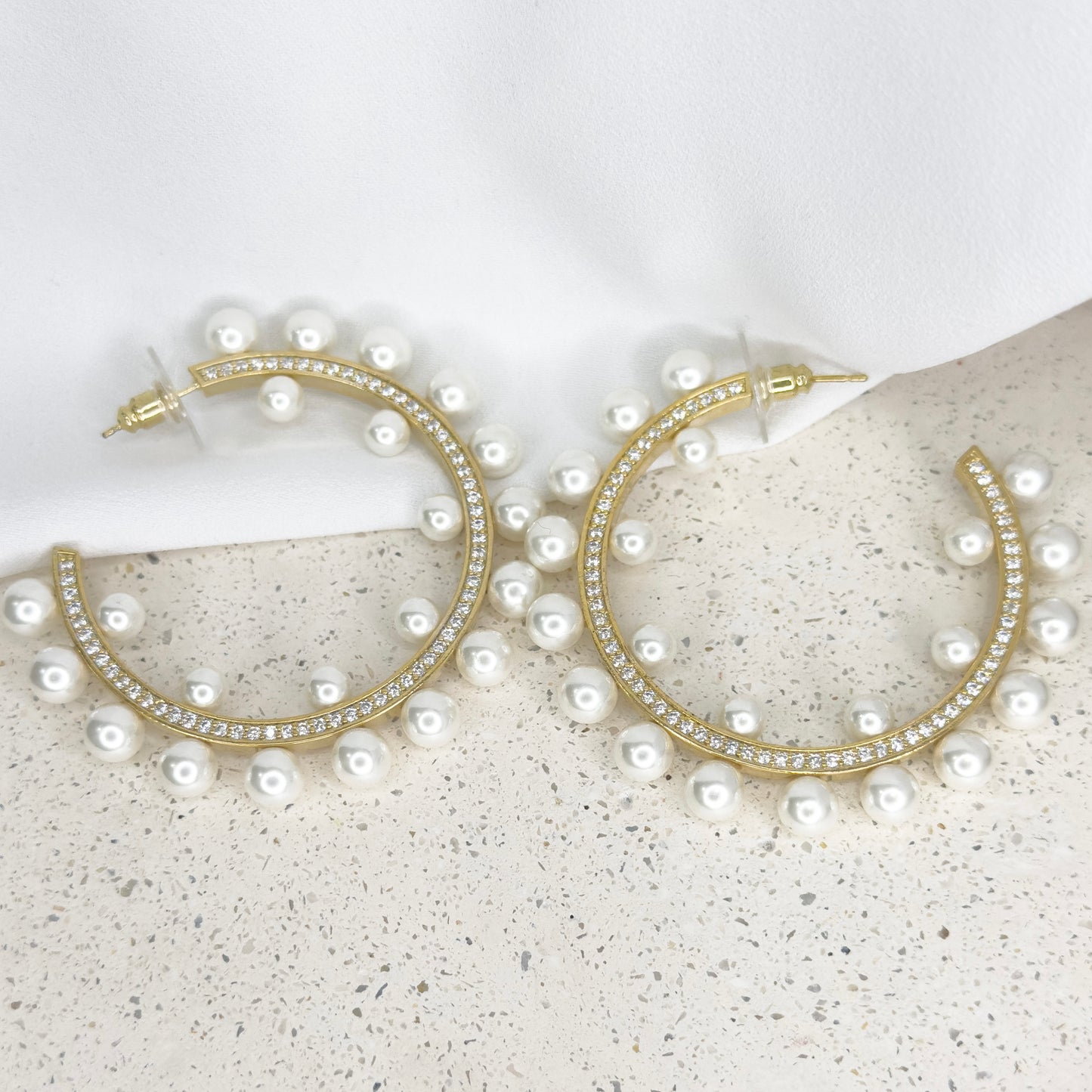 Sofía Pearl Stud Earrings