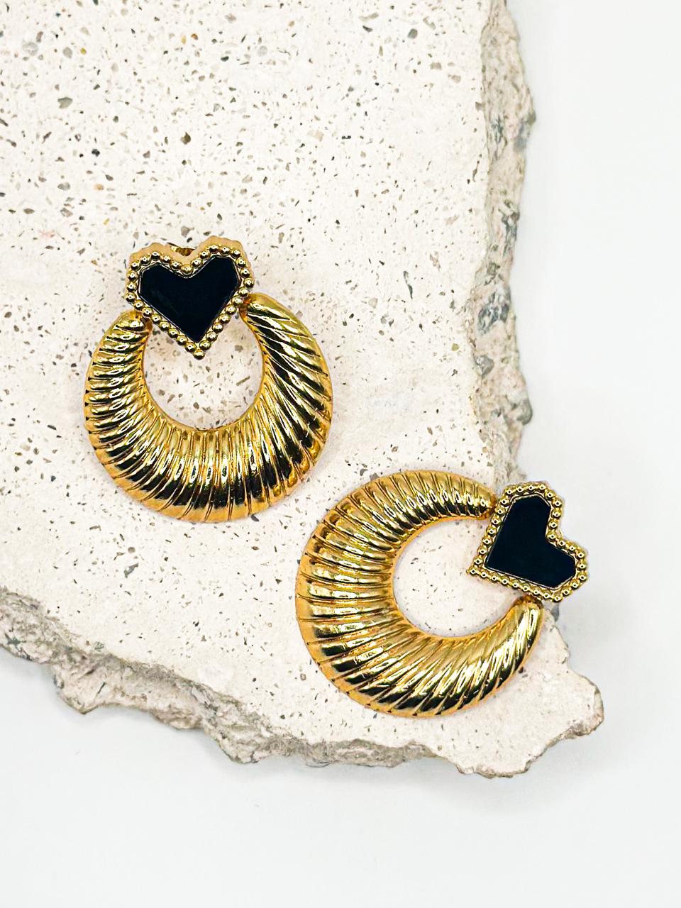 Vira Gold Earrings