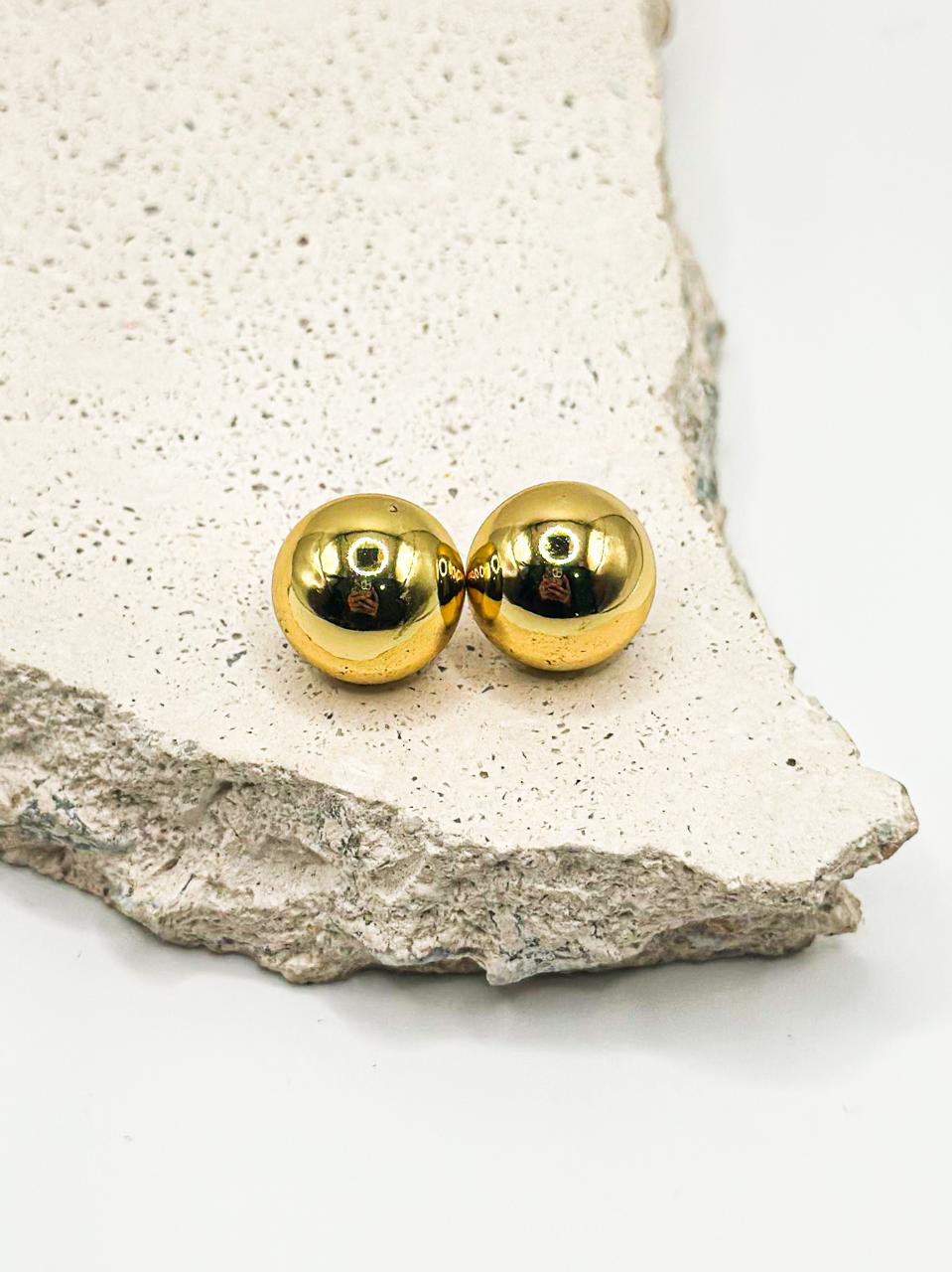 Eni Gold Earrings