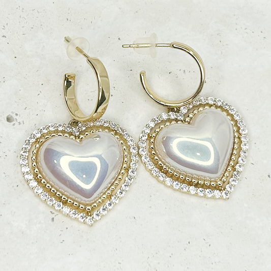 Flora Pearl Stud Earrings