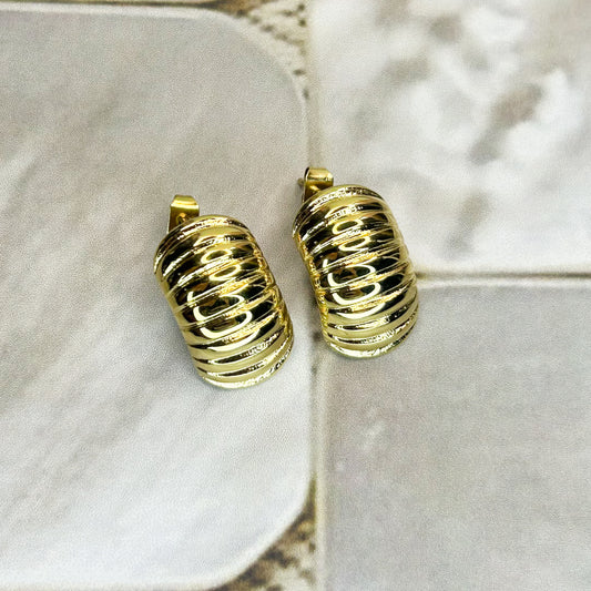 Rose Gold Stud Earrings