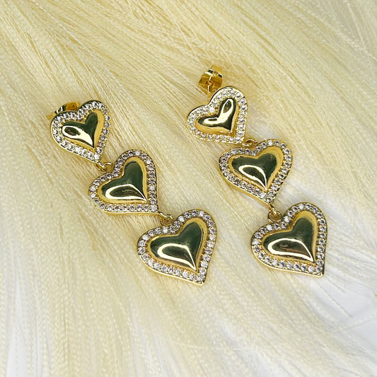 Delphine Shiny Stud Earrings