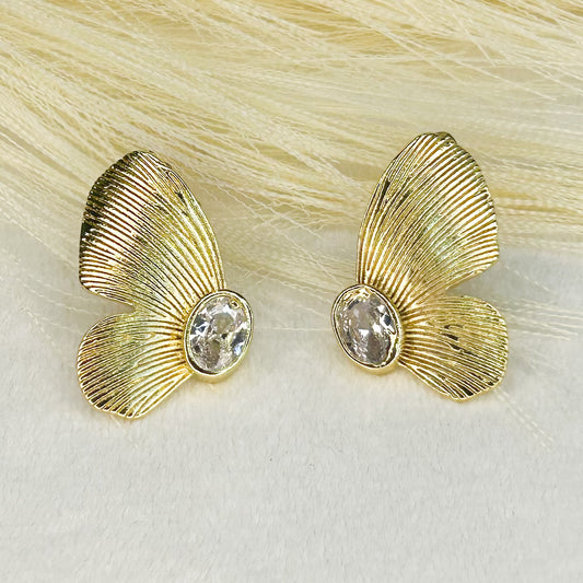 Laken Shiny Stud Earrings
