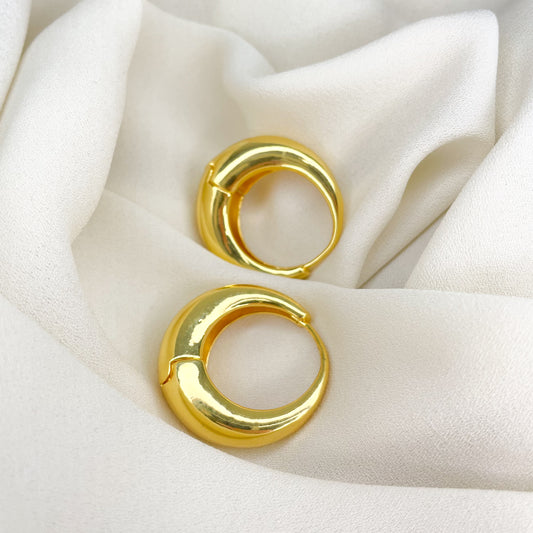 Haven Gold Hoop Earrings