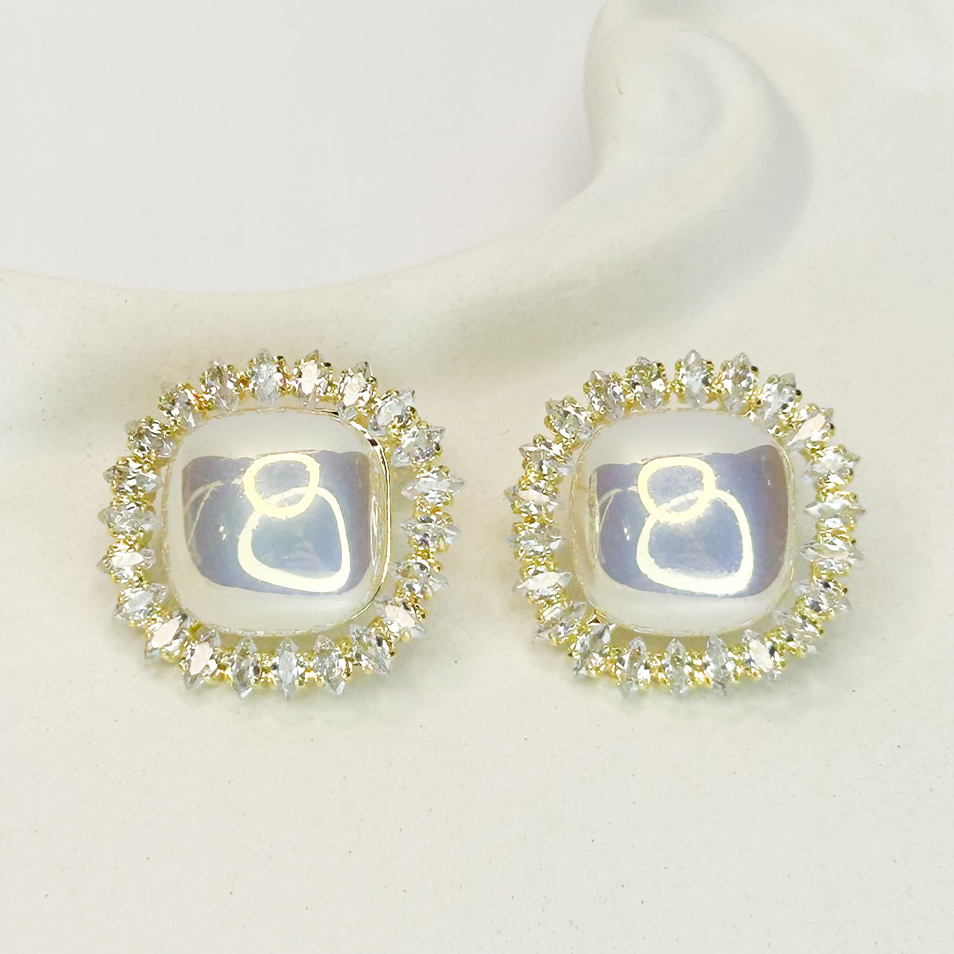 Rosalie Pearl Stud Earrings