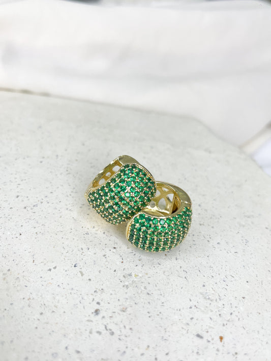 Esmery Gold Stud Earrings