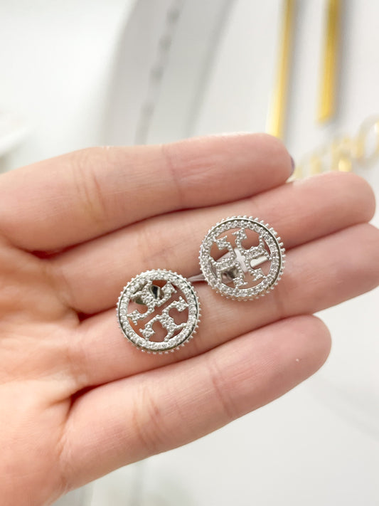 Ronnie Silver Stud Earrings