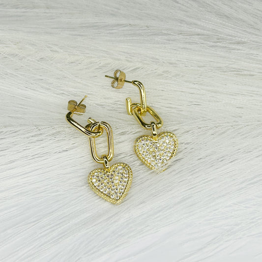 Dayanna Shiny Stud Earrings