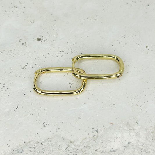 Karime Gold Hoop Earrings