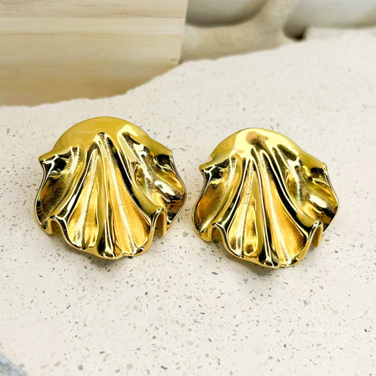 Molly Gold Stud Earrings