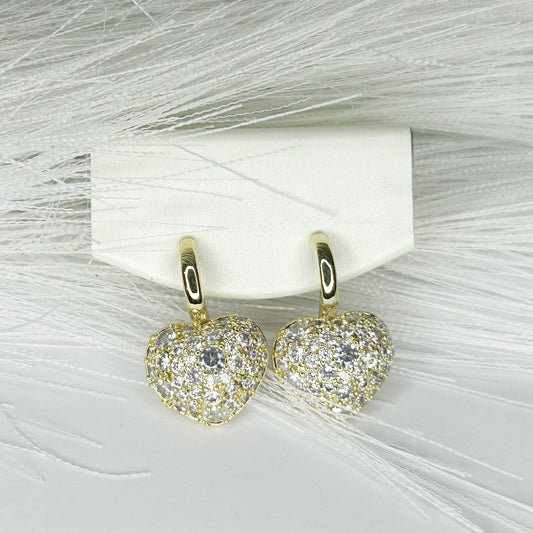 Victoria Shiny Stud Earrings