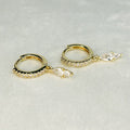 Jorac Shiny Huggie Earrings