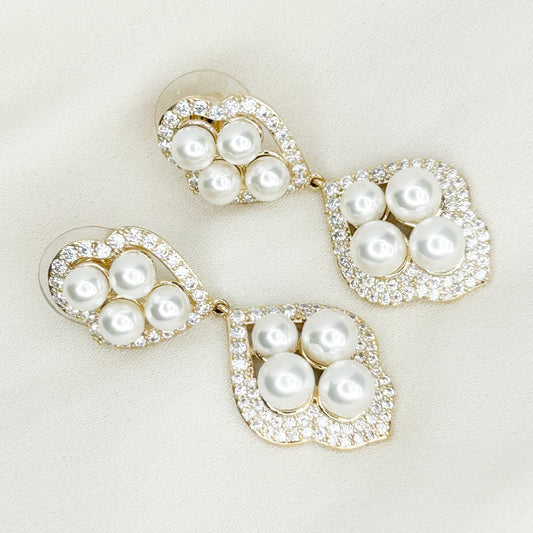 Lana Pearl Stud Earrings