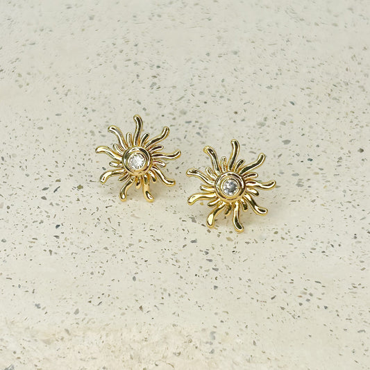 Sinclair Shiny Stud Earrings