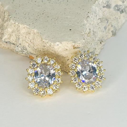 Suvi Shiny Stud Earrings