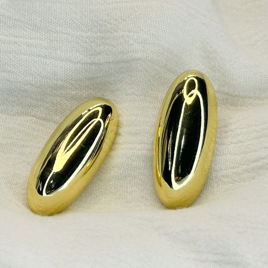 Edén Gold Stud Earrings