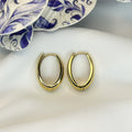 Clementine Gold Hoops