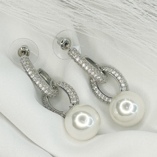 Devora Silver Stud Earrings