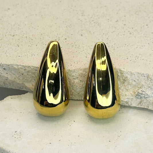 Rotnilly Gold Drop Stud - Largas