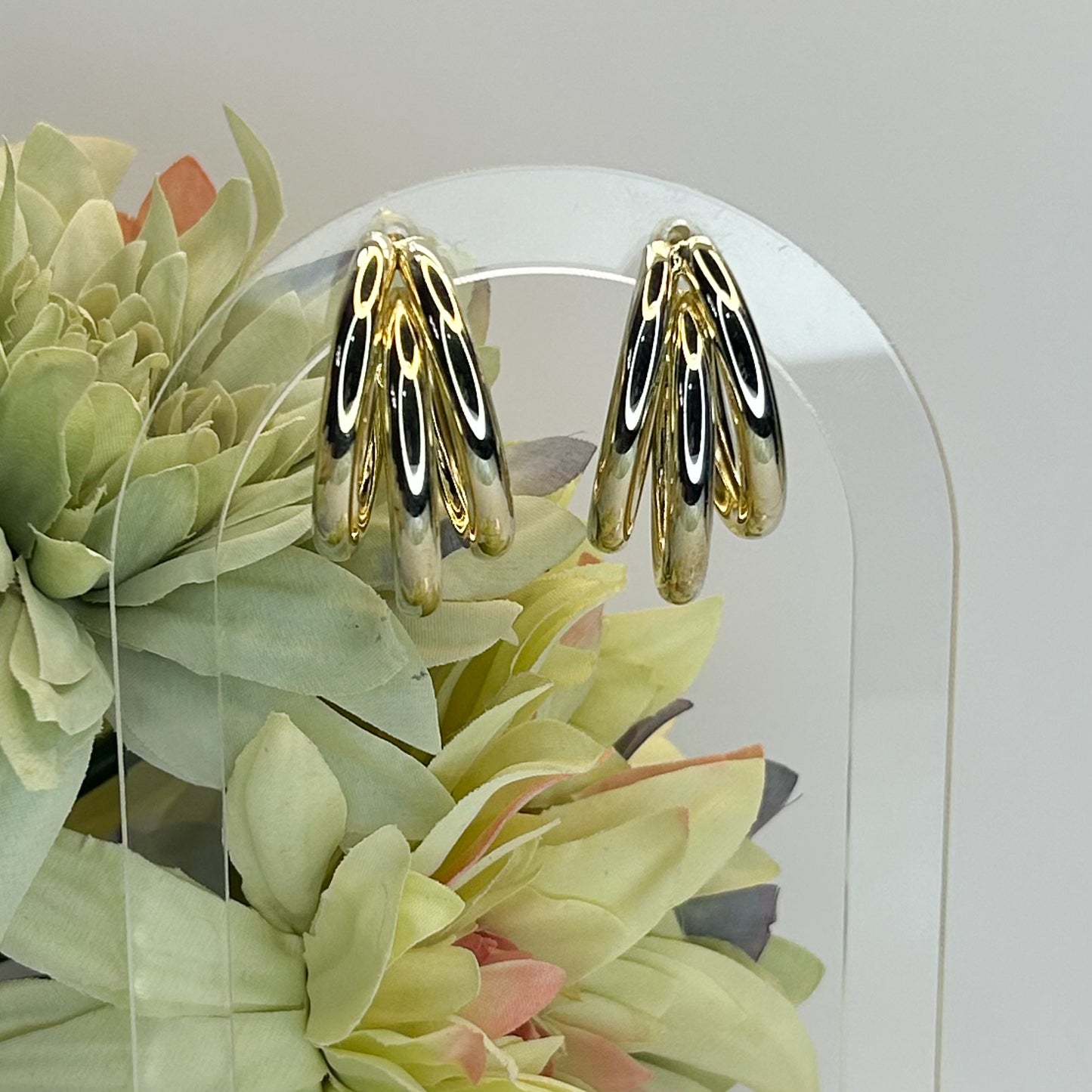 Aspen Gold Stud Earrings
