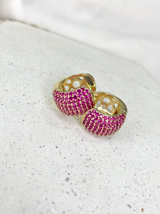 Rose Gold Stud Earrings