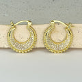 Liesel Shiny Huggie Earrings