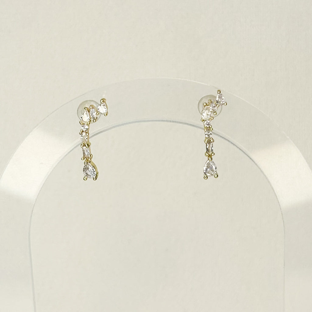 Pauline Shiny Stud Earrings