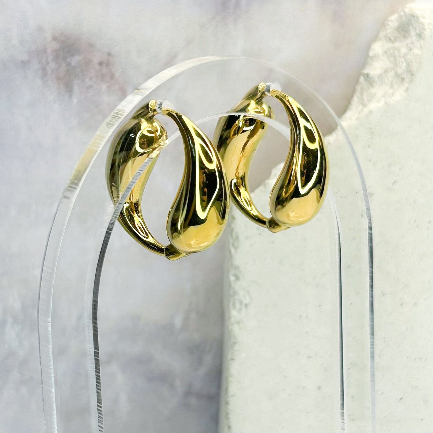 Cove Gold Hoop Earrings
