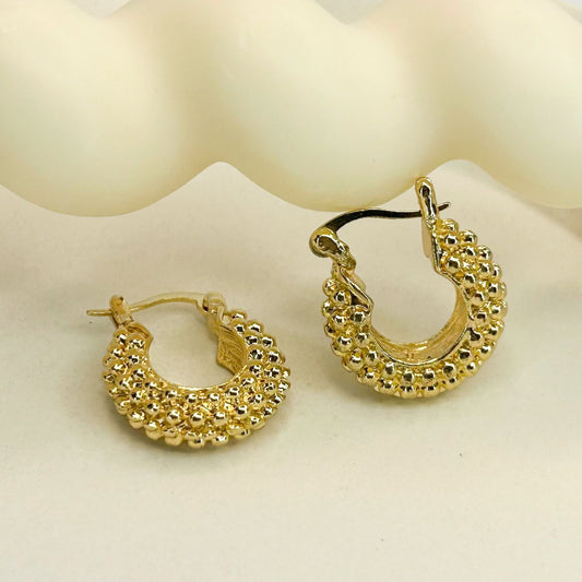 Zoey Gold Hoop Earrings