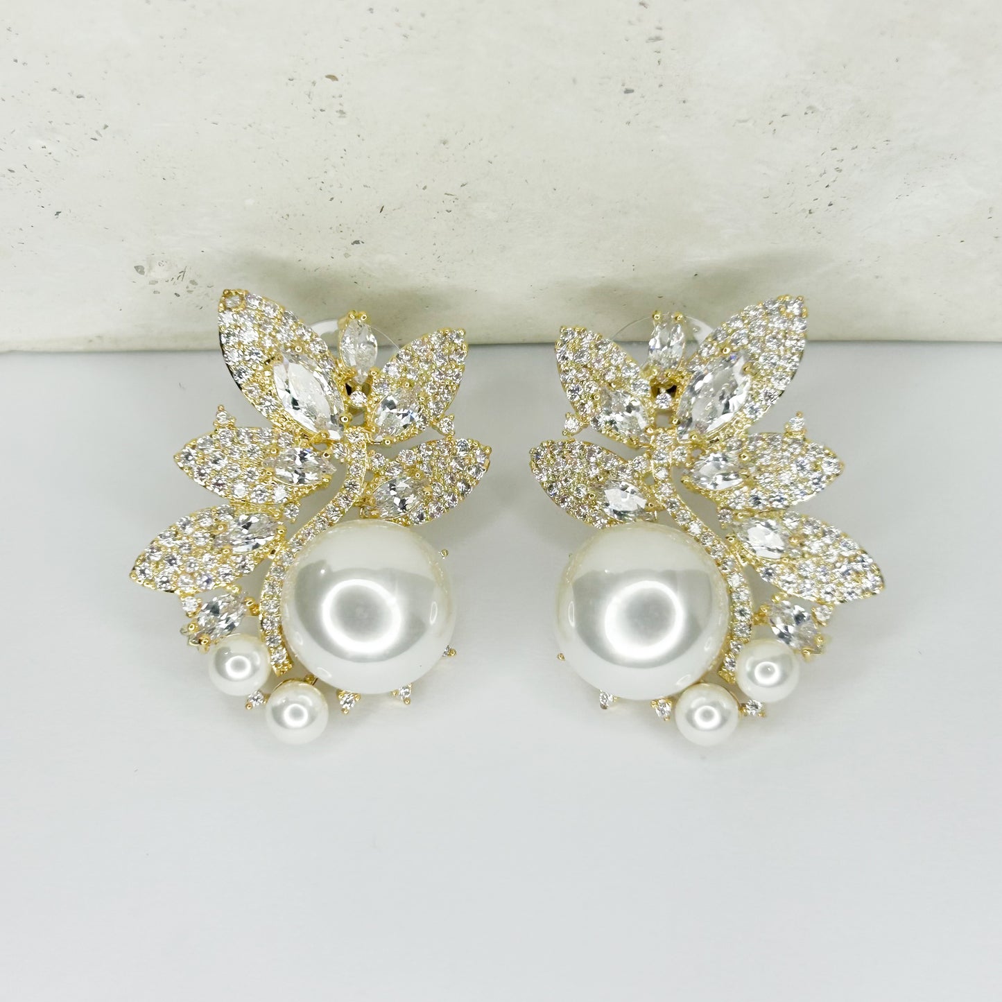 Arabella Pearl Stud Earrings