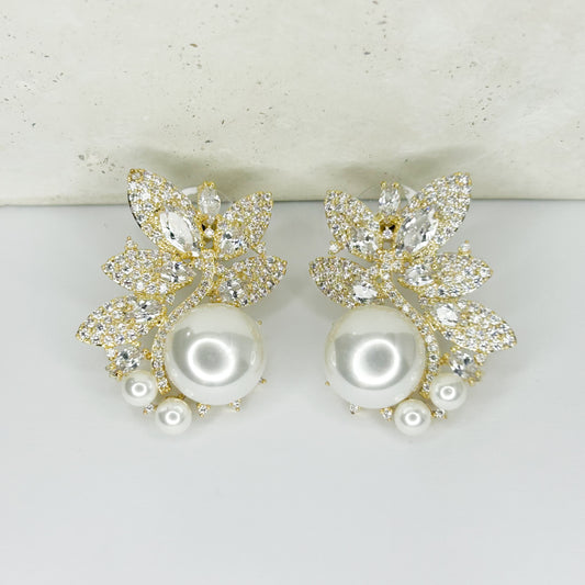 Arabella Pearl Stud Earrings
