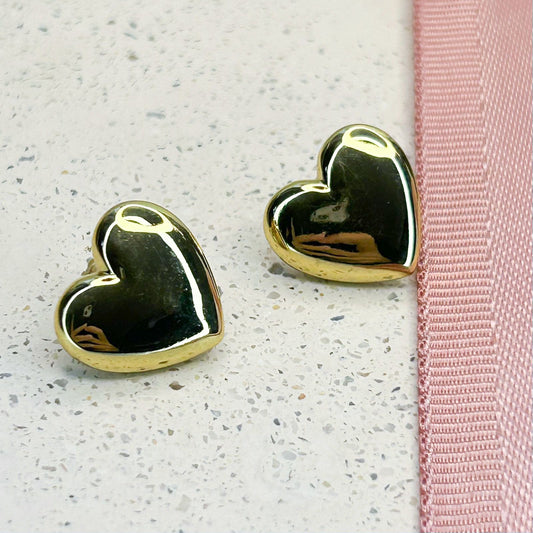 Amelia Gold Stud Earrings