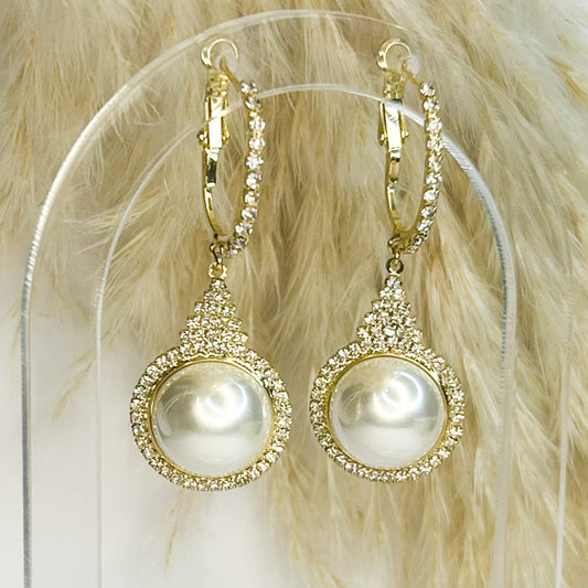 Louisa Pearl Stud Earrings