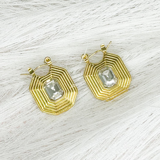 Dylan Shiny Stud Earrings